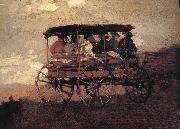 Winslow Homer Hakusan carriage and Streams USA oil painting artist